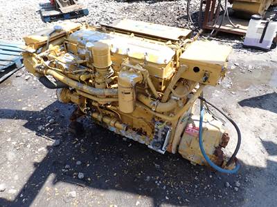 2003 CAT 3126 Marine Engine 350 HP w/ Gear MECHANICAL 179-0782