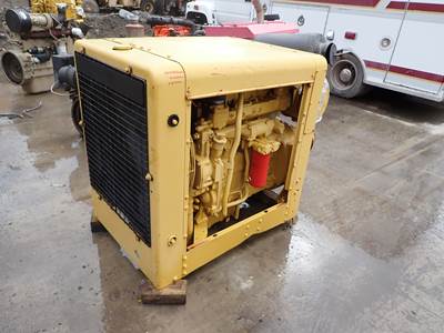 1989 CAT 3304 DI Diesel Engine Power Unit 369 HOURS !! PTO CLUTCH!