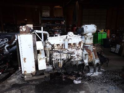 Caterpillar 3406B Turbo Diesel Engine INDUSTRIAL POWER UNIT! VIDEO! 325 HP CAT