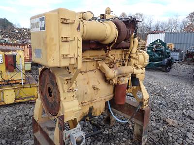 2002 CAT 3406C DITA Turbo Diesel Engine A/R 124-7563
