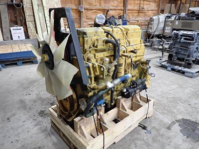2003 CAT C12 Diesel Engine GOV'T SURPLUS 410 HP W/ JAKES