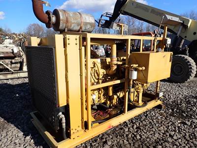 2005 CAT C13 440 HP Diesel Engine POWER UNIT W/ OIL FIELD TRANSMISSION CX31