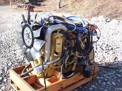 2011 CAT C9 Diesel Truck Engine 450 HP 6 ORIGINAL HOURS!