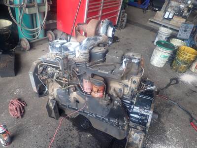 Cummins 6BT 5.9 Turbo Diesel Engine RUNS EXC. LOW HOURS! Loader Case 6T-590