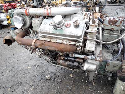 Detroit Diesel 6V92TA Silver Engine 8067-7427