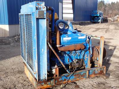 1989 Detroit Diesel 8V92TA Engine POWER UNIT w/ PTO CLUTCH