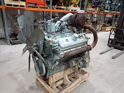 Detroit Diesel 8V92TA Engine 441 HOURS 8083-7305
