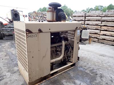 2005 John Deere 6081HF070 Diesel Engine POWER UNIT w/ PTO CLUTCH