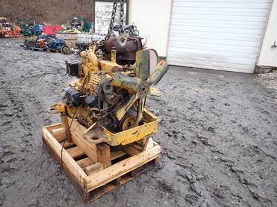 John Deere 4239TF001 Turbo Diesel Engine RUNS MINT! VIDEO! 4239T 3.9 Backhoe