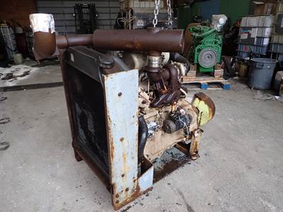 John Deere 4045TF001 Turbo Diesel Engine POWER UNIT w/ PTO Clutch