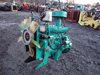 Komatsu 6D95L-1 Diesel Engine LOW HOURS! RUNS MINT! VIDEO! D38 D37 Dozer 6D95