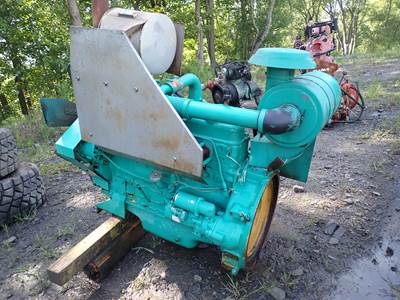 Komatsu S6D110-1 Turbo Diesel Engine 1195 HOURS!