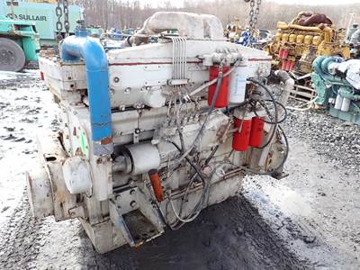 Komatsu SA6D170-1 Marine Diesel Engines MATCHED PAIR!