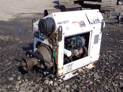 Kubota V3600-T-ET02 Turbo Diesel Engine POWER UNIT w/ PTO Clutch