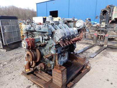 1999 MTU 8V2000 Turbo Diesel Engine