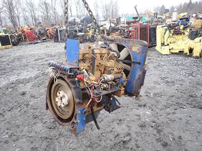 Perkins 104-19 Diesel Engine RUNS MINT! VIDEO! KF70510U 43 HP 1.9 Shibaura