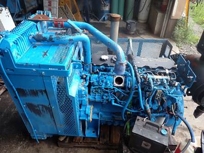 Perkins 1106D-E66TA Turbo Diesel Engine VIDEO! RUNS MINT! CAT C6.6 PJ75337