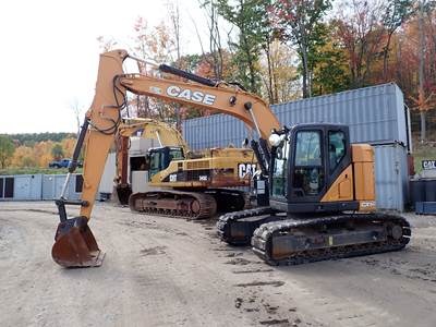 Case CX145D SR Excavator