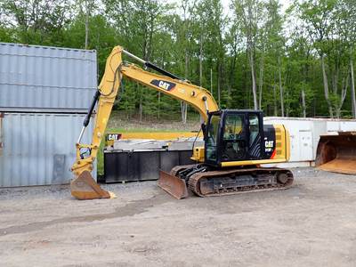 2018 CAT 313FL Hydraulic Excavator FRONT BLADE