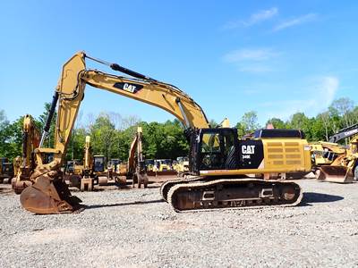 2013 CAT 349EL Hydraulic Excavator Q/C & HAMMER LINES