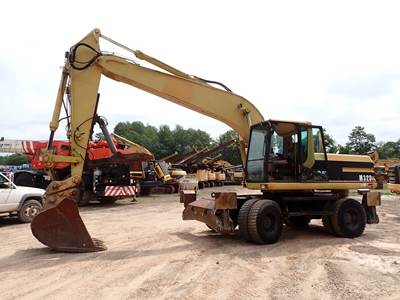 2000 Caterpillar M320 Wheeled Excavator CLEAN! Aux. Hyd. Hydraulic Thumb Q/C 320