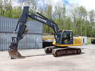 2015 John Deere 160G LC Excavator HYDRAULIC THUMB & QC