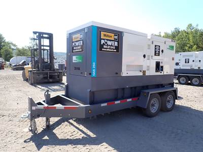 2024 Atlas Copco QAS250 Generator Set UNUSED FACTORY WARRANTY!