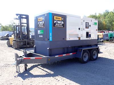 2024 Atlas Copco QAS250 Generator Set UNUSED FACTORY WARRANTY!