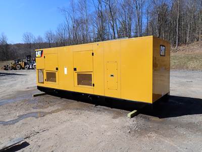 2011 CAT C18 Generator Set 600 KW 474 HOURS