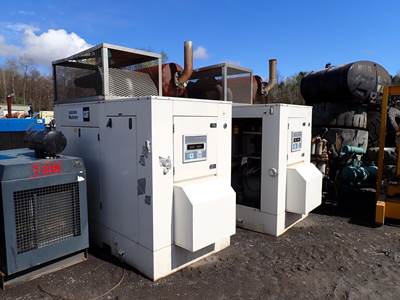 2018 Hess 220S 220 KW Generator NATURAL GAS Daewoo Engine ENCLOSED! Genset