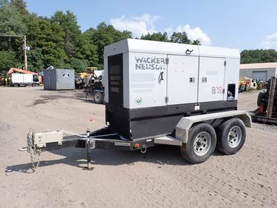 2018 Wacker Neuson G70 Towable Generator