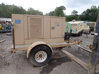 Jet Electric EZ50 50 KW Generator VIDEO! Genset Trailer Towable Yanmar Diesel