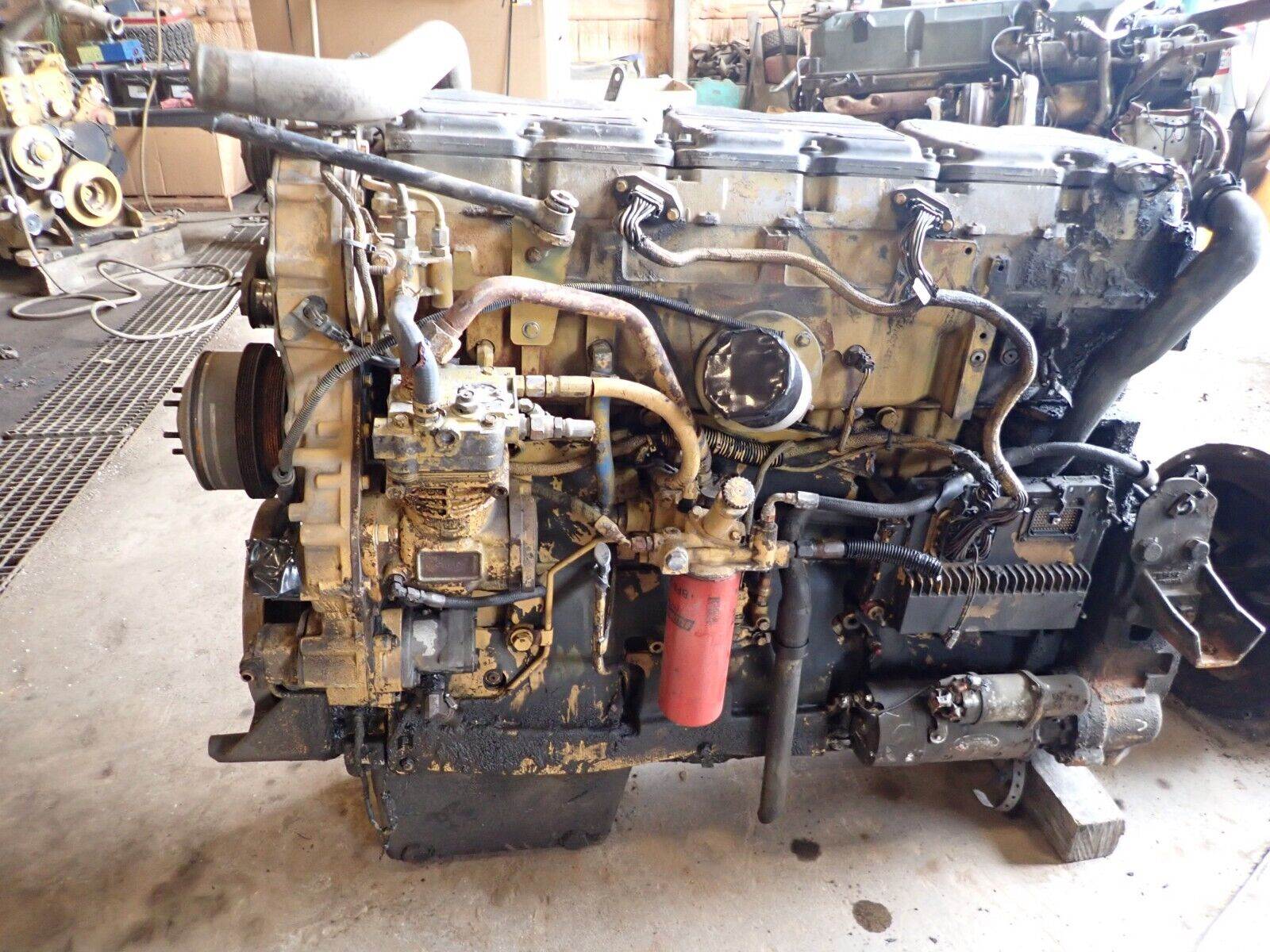 Caterpillar C15 Turbo Diesel Engine RUNS GOOD! NXS Truck CAT 435 HP For Sale Carbondale, PA