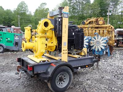 2018 Atlas Copco PAS150 HF Water Pump SIX ORIGINAL HOURS!