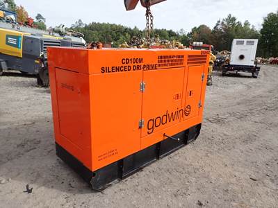 2001 Godwin CD100M 4" Critical Silenced Water Pump
