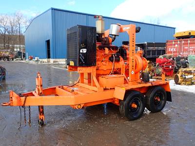 2002 Godwin CD250 10" Water Pump LOW HOURS!