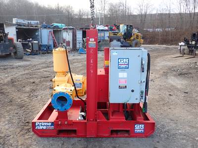 2012 Gorman Rupp PA6C60 6" Water Pump ELECTRIC