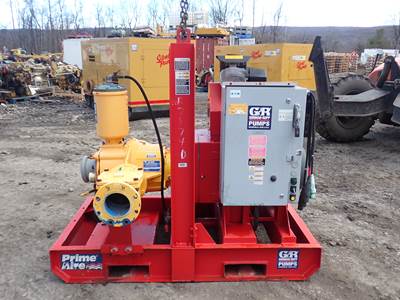 2012 Gorman Rupp PA6C60 6" Water Pump ELECTRIC