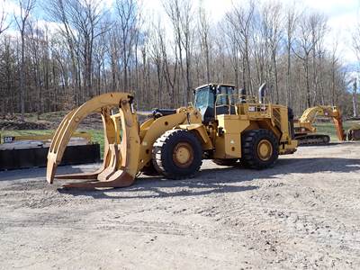 2015 CAT 988K Wheel Loader w/ LOG GRAPPLE