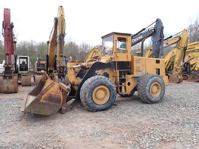 Dresser 530 Wheel Loader w/ FORKS & BUCKET