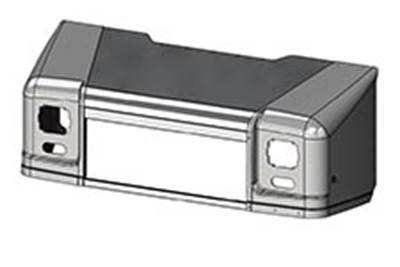 Utilimaster Step Van Hood for 2011 - Current Utilimaster/Ford F59 93.5W | P700 | P900 | P1000 | P1100 | P1200 Step Vans, Walk-in Vans