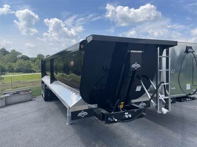 Trailstar 34 ft Frame End Dump Trailer - Tandem Axle, Steel, Air Ride