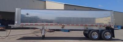 Trailstar 34 ft Frame End Dump Trailer - Tri Axle, Aluminum, Air Ride