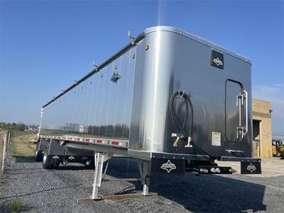 Trailstar 40 ft Frameless End Dump Trailer - Tandem Axle, Aluminum, Air Ride