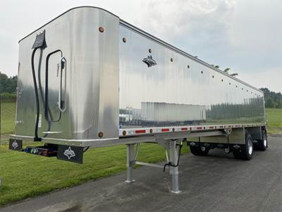 Trailstar 40 ft Frameless End Dump Trailer - Tandem Axle, Aluminum, Air Ride
