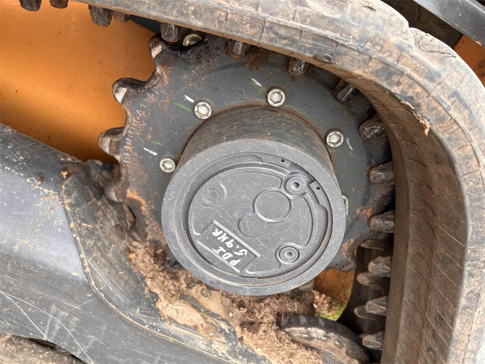 2022 Case TV450B Skid Steer Paladin Mulching Head BUCKET EXTENDED