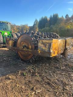 Tow-Behind Padfoot Compactor For Farming