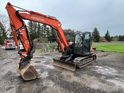 2018 Hitachi ZX85 USB-5N Excavator