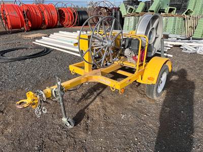Fiber Pulling Trailer