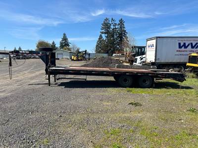 2006 96" X 24' Snake River Gooseneck Trailer